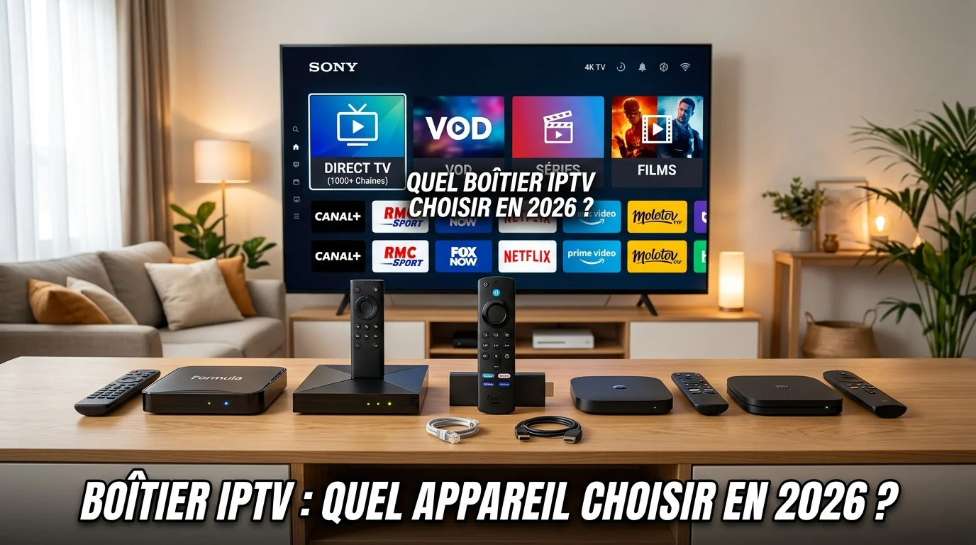 Boîtier IPTV — quel appareil choisir pour regarder l'IPTV en 4K sur son téléviseur