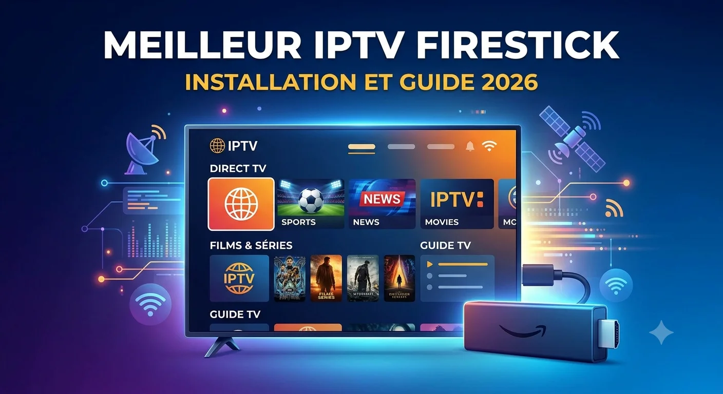 Meilleur IPTV Firestick — installer un abonnement IPTV en 4K sur Amazon Fire TV Stick